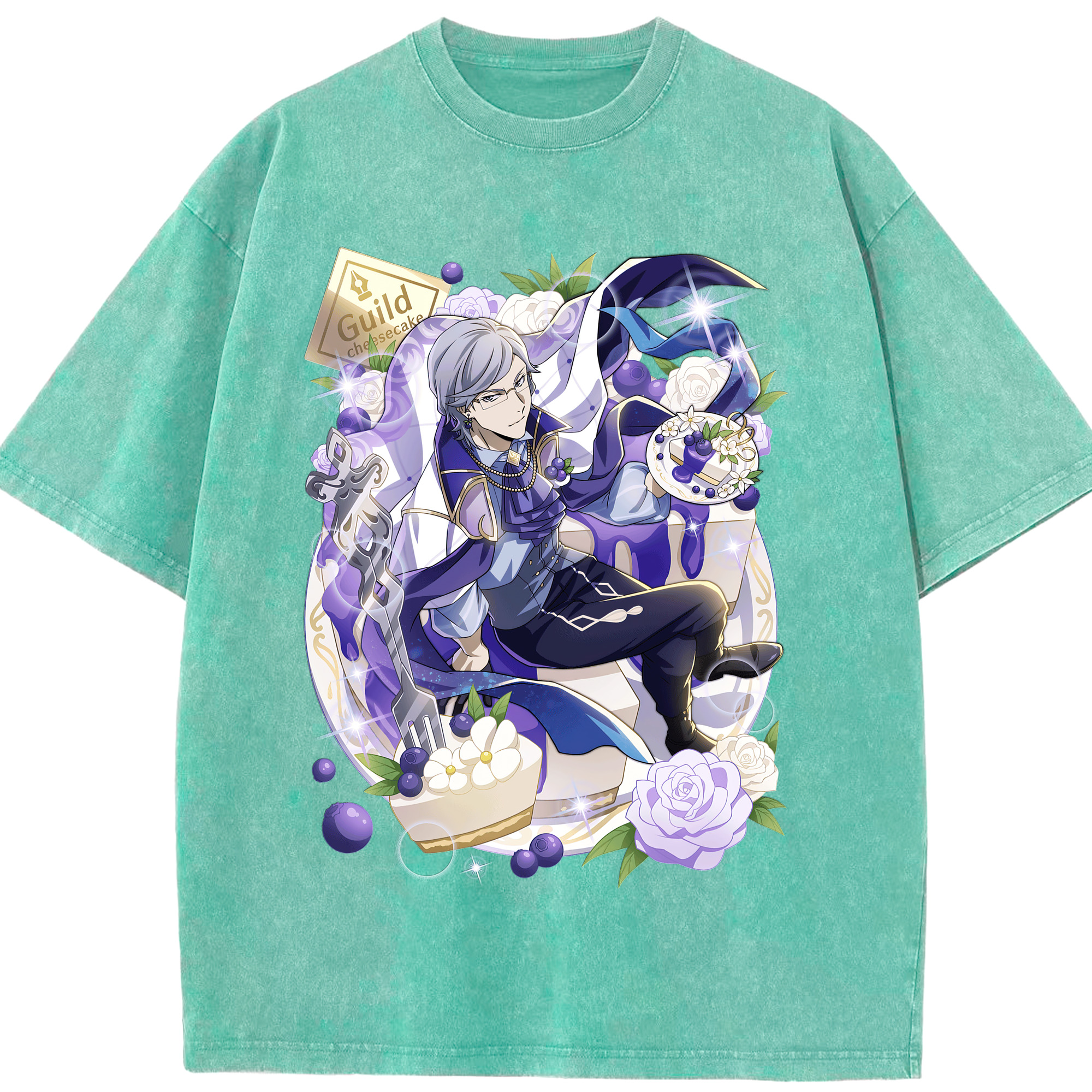 （画像用） 文豪ストレイドッグス Bungo Stray Dogs 綿100% ヴィンテージ風 半袖Tシャツ（フロントプリント）